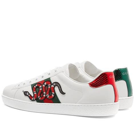 gucci ace sneakers snake.